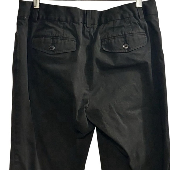 Gap Women's Size 12 Black Curvy Fit Ankle Pants Casual Straight Leg - Picture 5 of 8